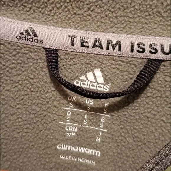 Adidas sage green climawarm hoodie - Picture 3 of 8
